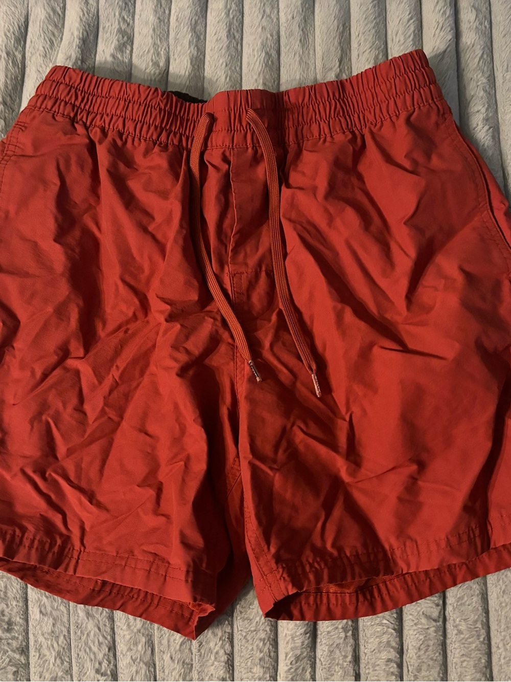 Vans Red Athletic Shorts Size Medium